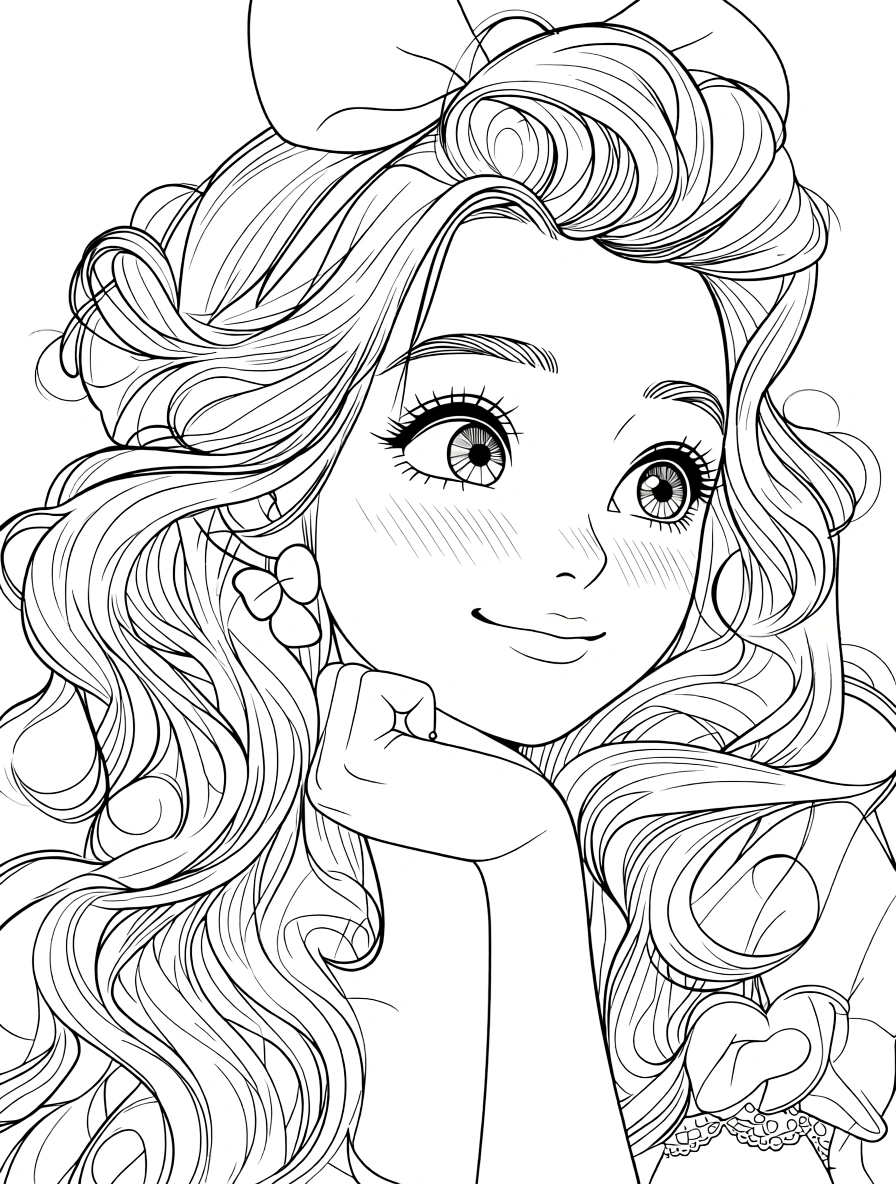 barbie printable coloring pages - coloring sheet