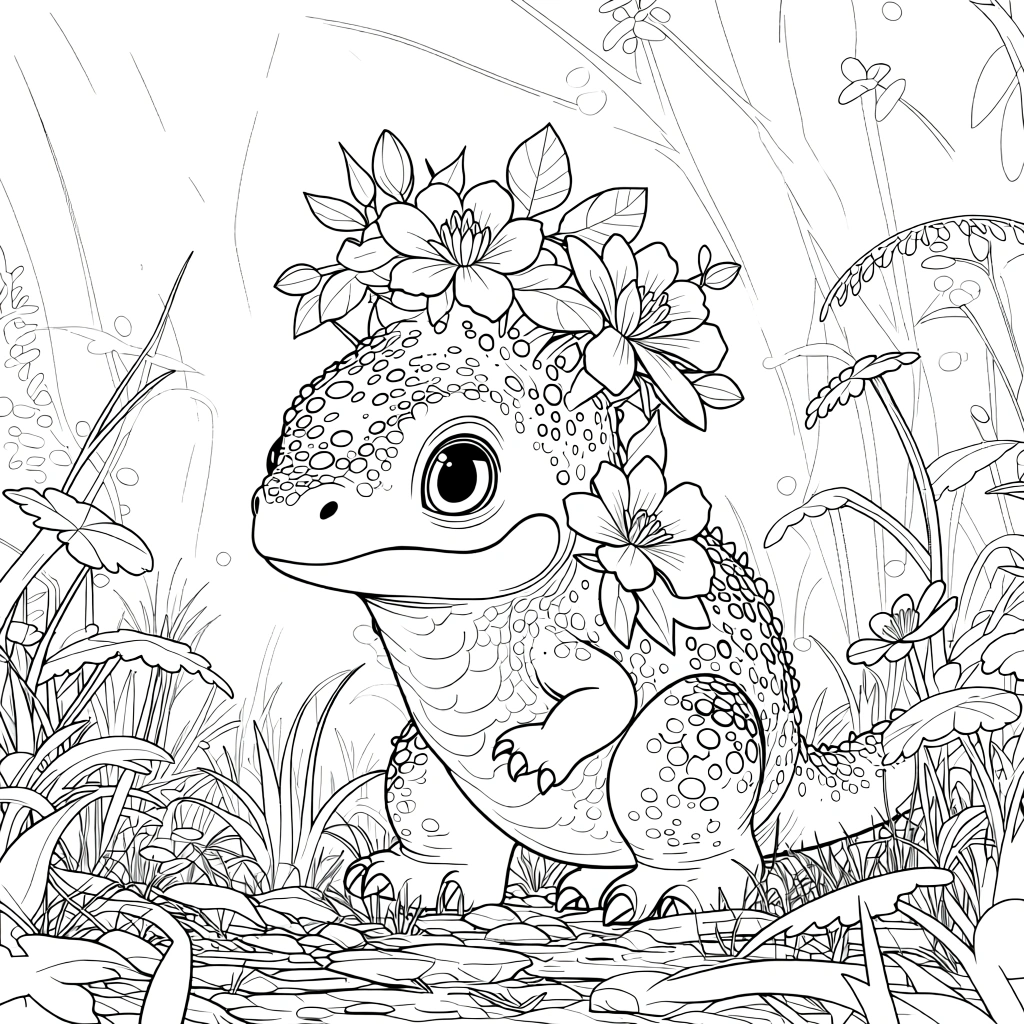 cute dinosaur coloring pages - coloring pages for kids