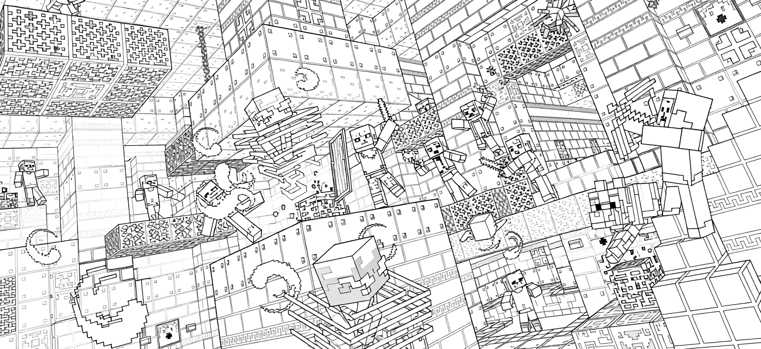 free minecraft coloring pages - coloring pages free