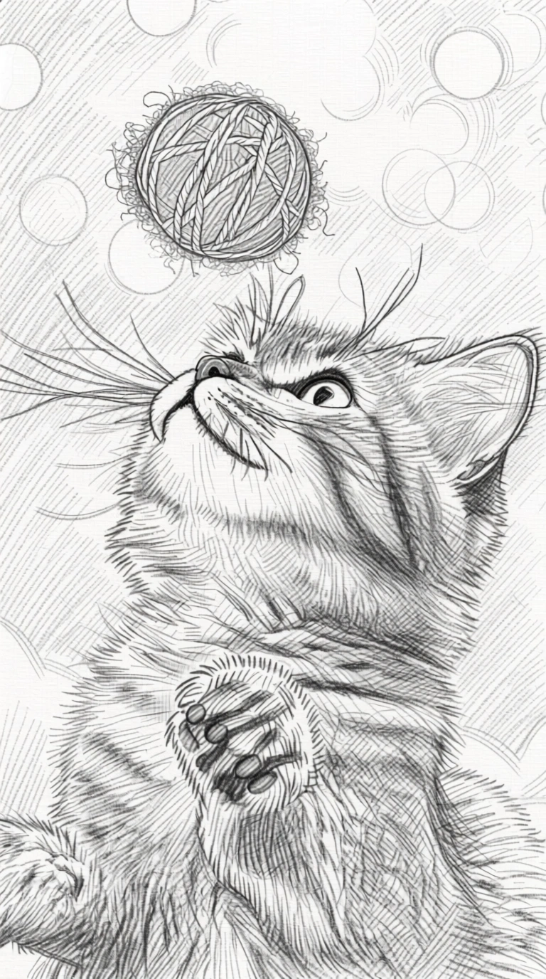 cute cat coloring pages - coloring pages for kids