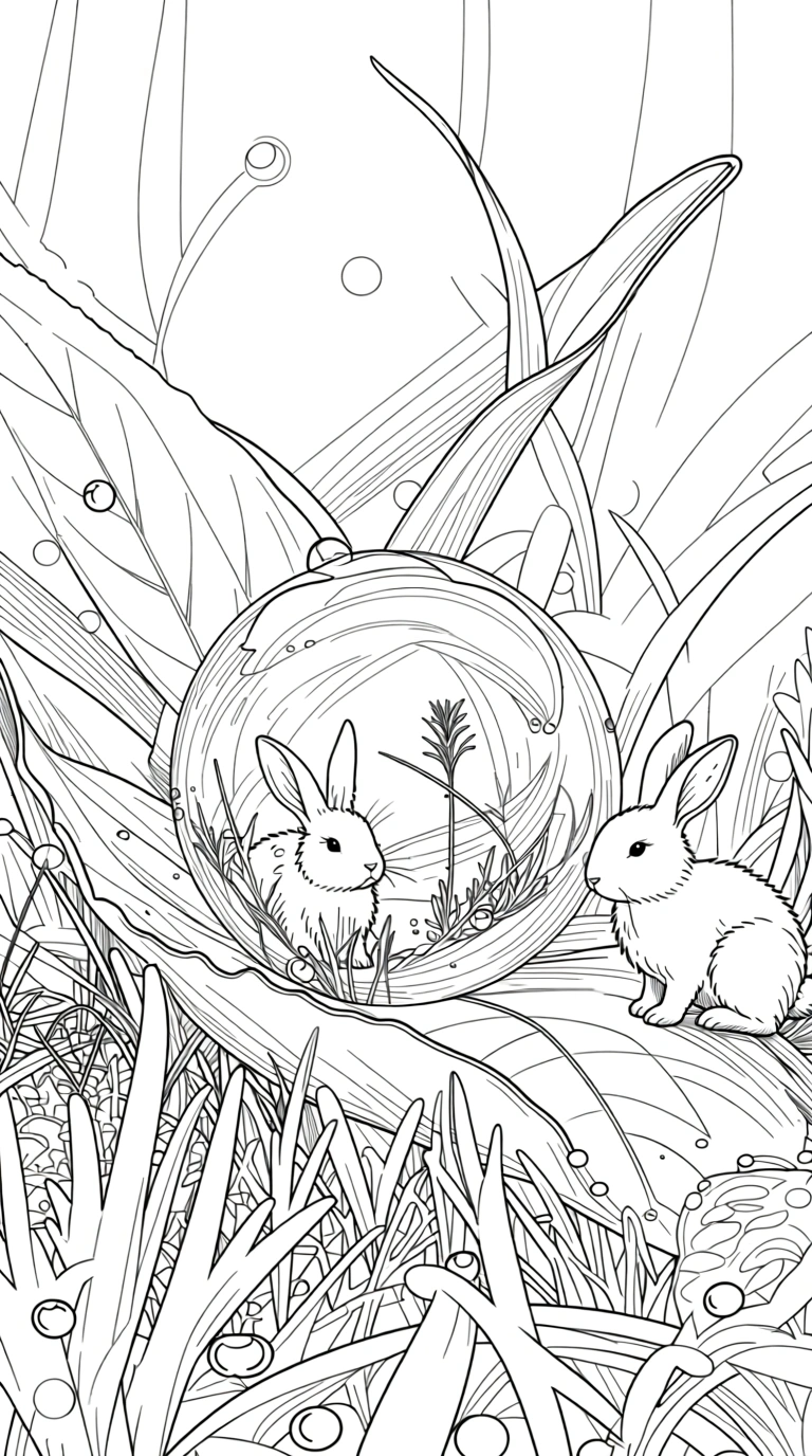 coloring pages of animals - cute coloring pages