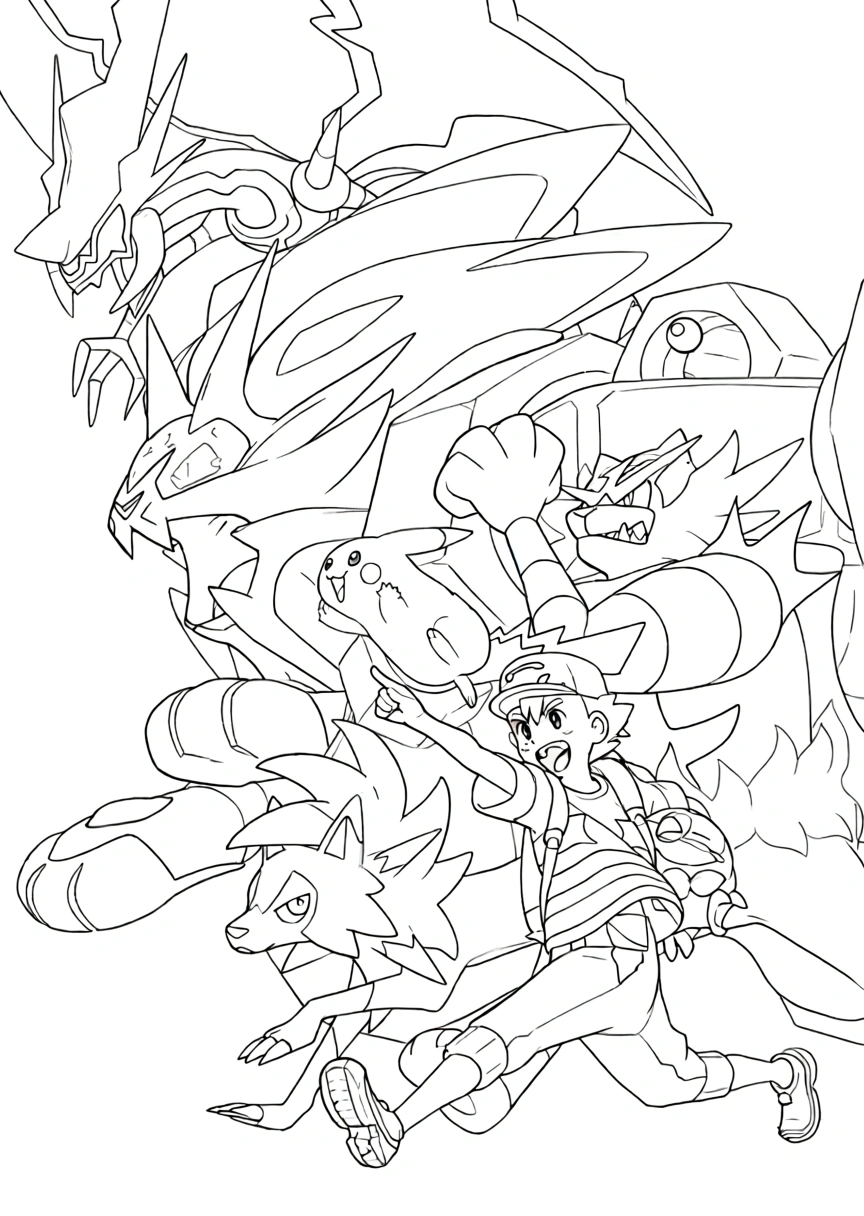 free pokemon coloring pages - crayola coloring pages