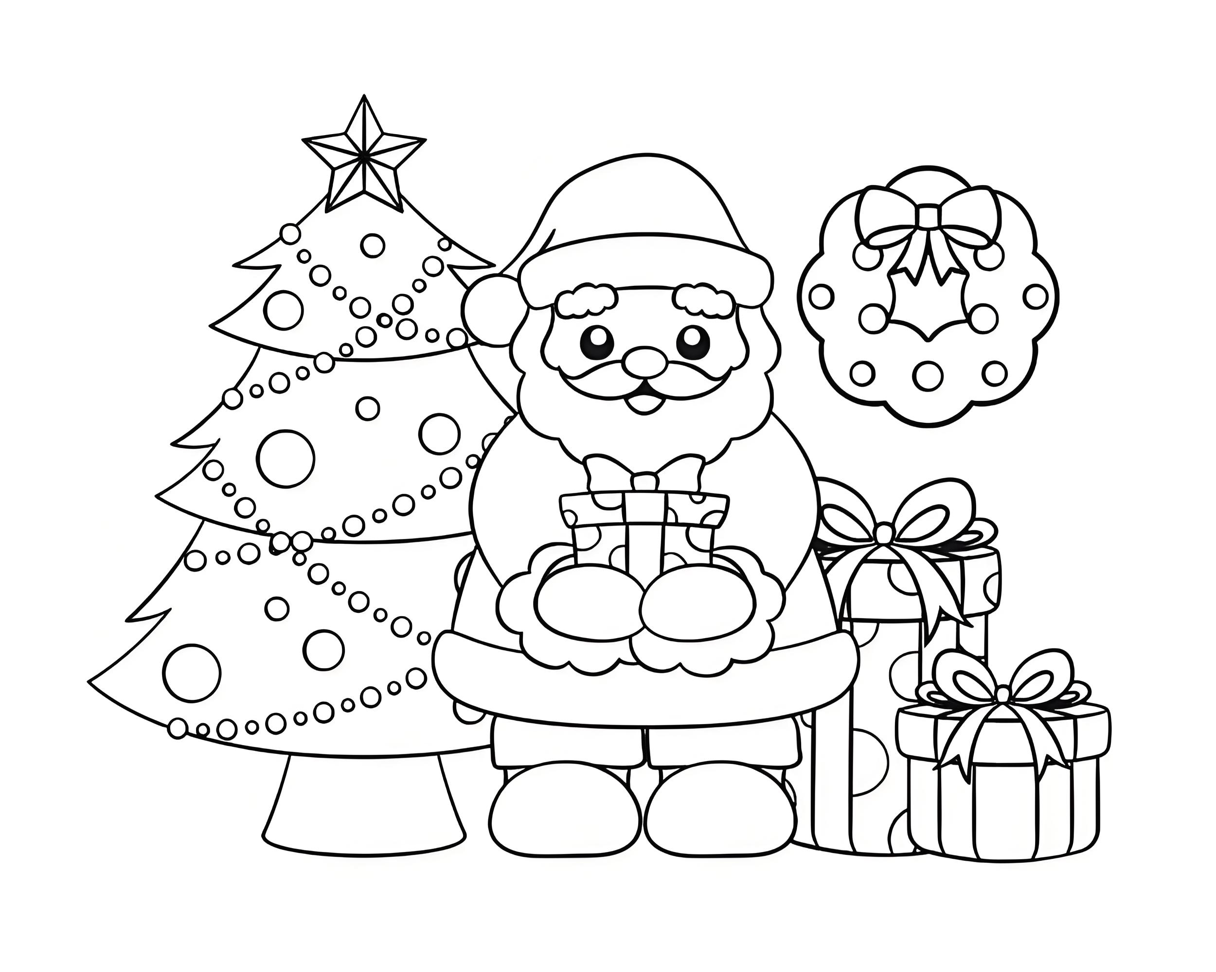 christmas coloring pages for kids - coloring pages for kids