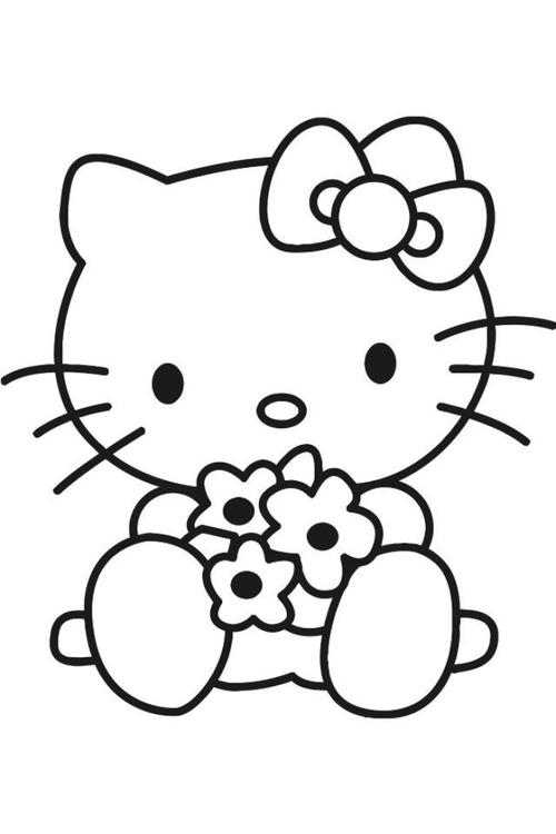 hello kitty christmas coloring pages - coloring sheets