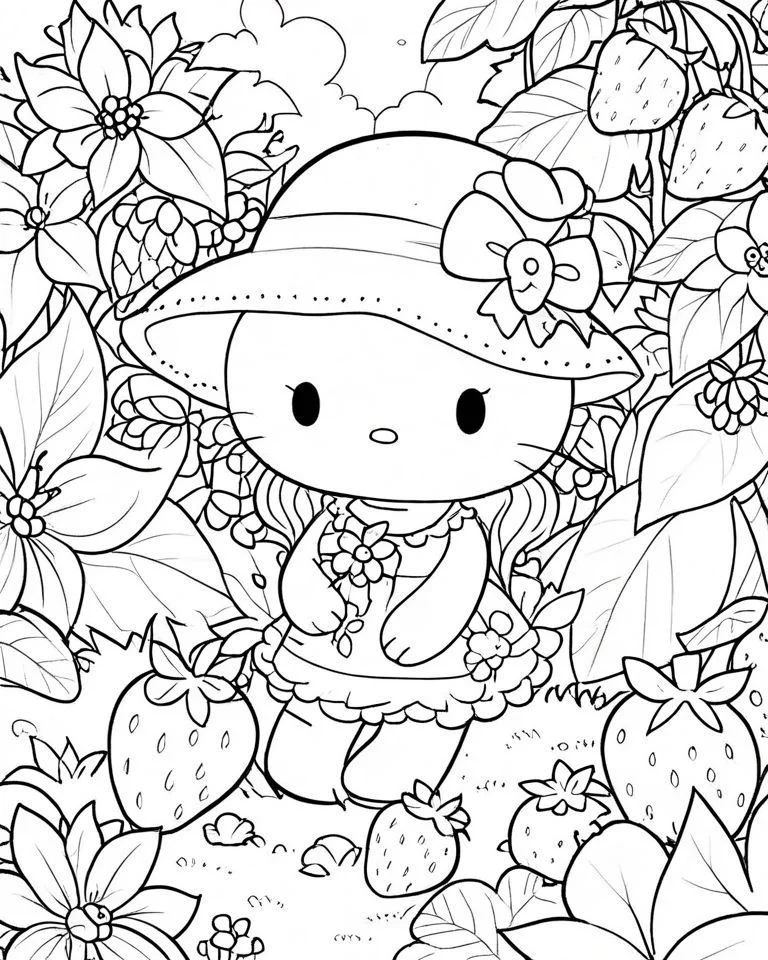 coloring pages hello kitty - coloring pages free
