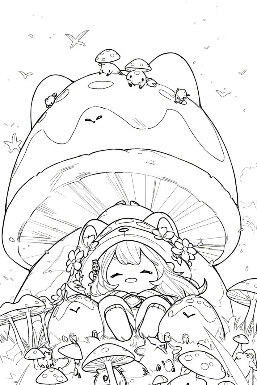 anime girl coloring pages - free coloring pages