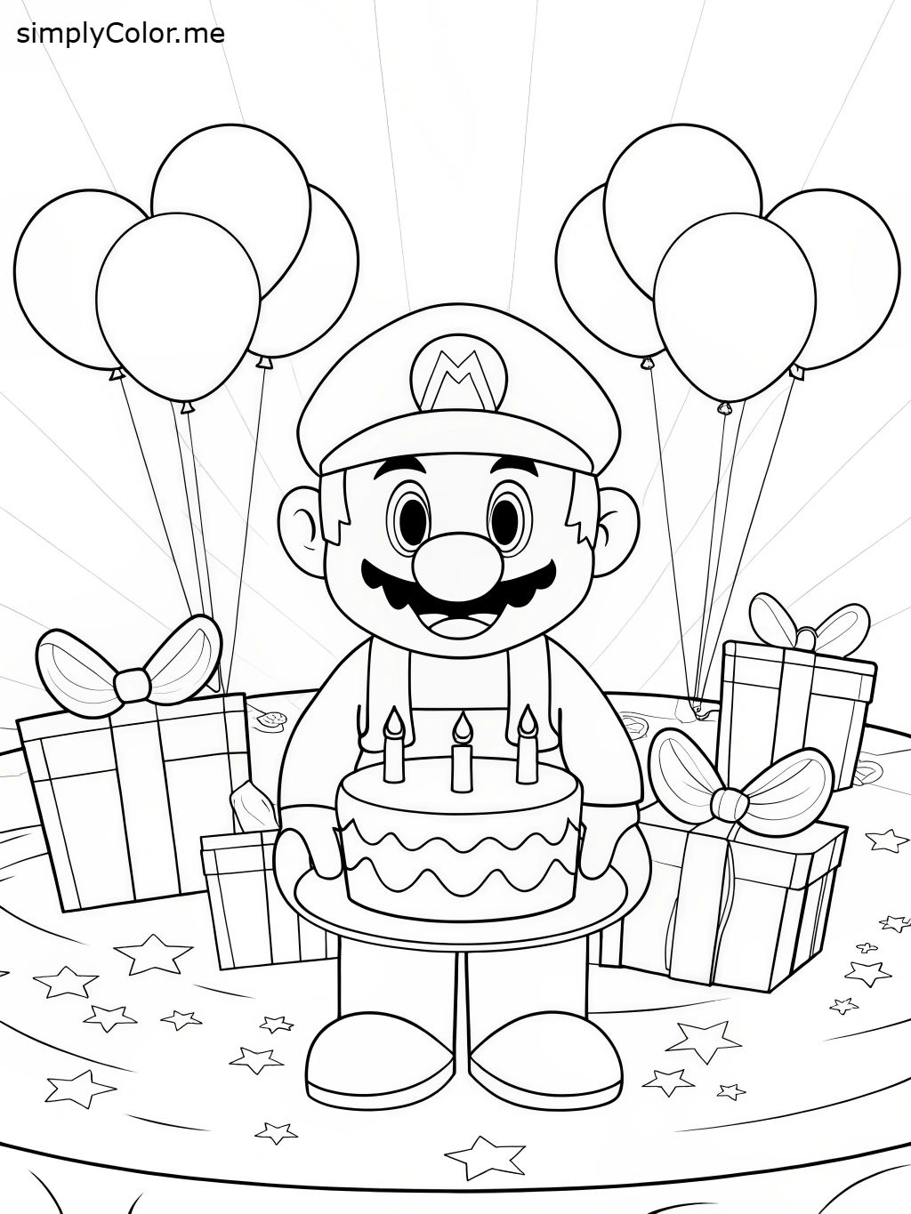 mario and luigi coloring pages - coloring pages for adults