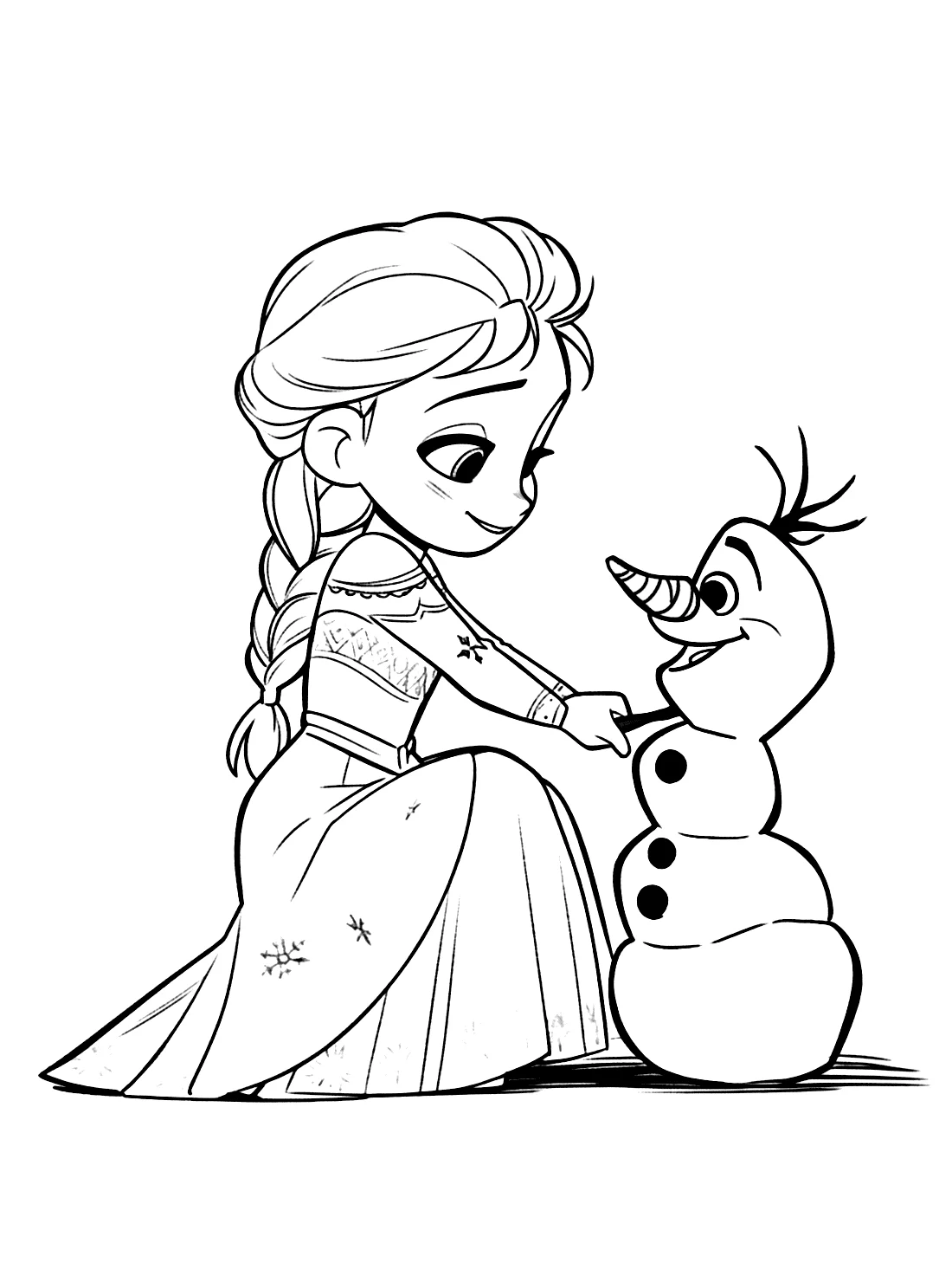 elsa coloring pages - coloring pages printable